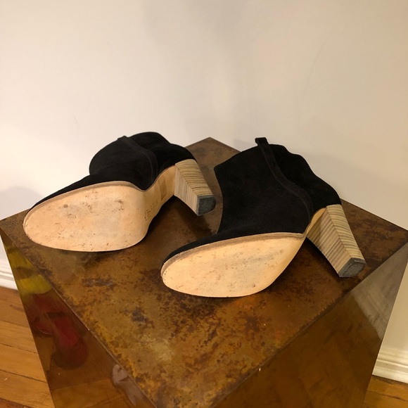 Isabel Marant black Suede boots 37.5 - Picture 4 of 4